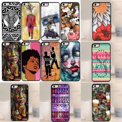 Various Colored Drawing Pattern Rigid Phone Case For Apple IPhone 4 4S WHD538 1-14