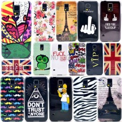 Various Fashion Printed Phone Cases for Samsung S5 i9600 WHD617 1-14