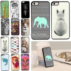 Various Painted Animals Design Hard Phone Cases for iPhone 5C WHD597 1-15