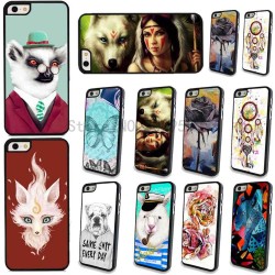 Wild Animal Painted Pattern Phone Hard Case for Apple iPhone 5/5S WHD813 1-15