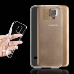 Utra Thin Crystal Clear Transparent Back Cover Case for Samsung Galaxy S5 I9600 SV Soft TPU Phone Shell Y51 CA0078