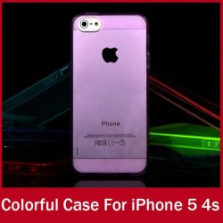 Valueable Cell Phone Case For iPhone 5 5G 4S 4G Soft Silicone Back Shell Cover For iPhone5 With Dustproof Plug