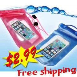 VEEVAN Waterproof PVC Bag Case Underwater Pouch For Samsung galaxy S3 S4 For iphone 4 4S 5 5S 5C All Watch ect