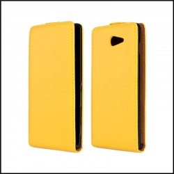 Vertical Flip Genuine Leather Case Cover For Sony Xperia M2 s50h Phone with 11 kinds +
