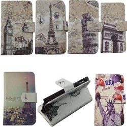 Wallet Flip Leather Case For Nokia Asha 503 phone Cover with Id Card Holder and stand,,7color