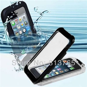 Buy Waterproof Hard Cover Case for Apple iPhone 5 5S 4 4S 100% Sport Swimming Diving Phone Cases For iPhone 5 Color High Quality online