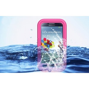 Buy Waterproof Shockproof Designer Hard Case Protective Phone Cover With Strap For Samsung Galaxy S IV S4 i9500 i9505 online