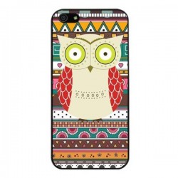 10pcs/lot Fashion African Tribes Animal Owl Hard Plastic Mobile Protective Phone Case Cover For Iphone 4 4S 5 5S 5C