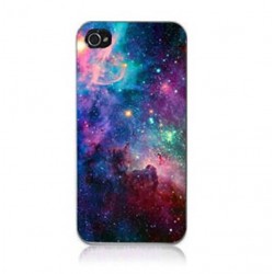 10pcs/lot Cool Galaxy space Custom Printed Hard Plastic Case Cover For Iphone 4 4S 5 5S 5C