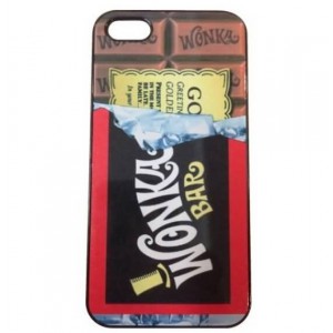 Buy 10pcs/lot Fashion Wonka Bar Style Custom Hard Plastic Case Cover For Iphone 4 4S 5 5S 5C online