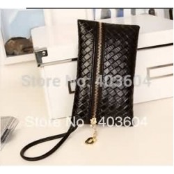 Women Wallet bag New Hot Popular Retro Handbag Fashion Woven Belt Handle Cell Phone Bag/Pouch/Case