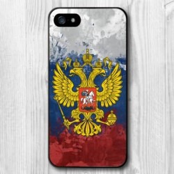 Vintage Russia Flag Protective Hard Cover Case For iPhone 5 5S