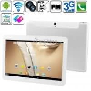 Buy 10.1 inch Android 4.2 Quad Core Tablet PC with 3G Phone Call Analog TV GPS FM Bluetooth Dual SIM Cards CamerasKNC MD1008A Silver online