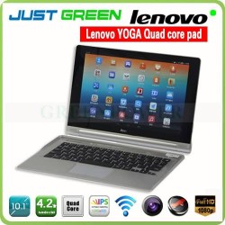 10.1 inch IPS Lenovo YOGA B8000 Android Tablet PC 1280*800 3G Phone Call MTK8389 Quad Core Dual Camera 1GB 16GB Google Play GPS