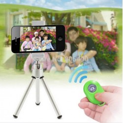10 Pcs/Lot Hottest 10m camera shutter self-timer shutter universal bluetooth remote shutter for Smart Phone Android and IOS
