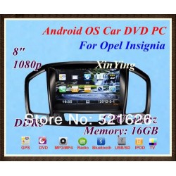 100% Android Car 7" DVD player PC for Opel Insignia 2008/09/10/11 with 1080P Bluetooth 1GHZ CPU DDR3 512MB RAM, Free CCD camera