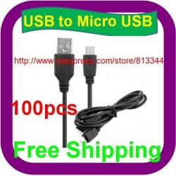 100 pcs 5V 2A Micro USB Cable Charger for Android Cell Phone