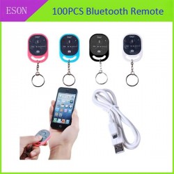 100PCS/lot Bluetooth Remote Control Self Timer Camera Shutter for iOS/Android Phone CA000067 Free DHL
