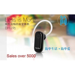 100pcs BH 119B Bluetooth Wireless Headset Headphone , enjoy the song for Nokia and android phone