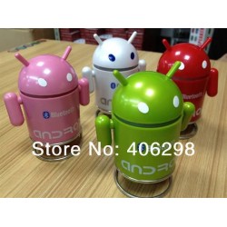 10pcs Android Robot wireless Bluetooth Speaker Sound Box Hands-free for mp3,laptop,phone