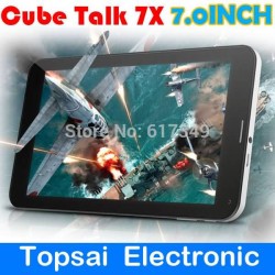 10pcs New Cube Talk 7X 3G Tablet PC 7 Inch MTK8312 Dual Core Android 4.2 4GB Monster Phone White
