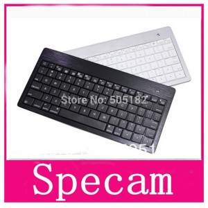 Buy 10pcs/lot Super Mini Keyboard Bluetooth Wireless White/black Keyboard for PC Macbook Mac pad 2 phone Bluetooth version 3.0 online