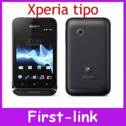 12 months warranty original brand Sony Xperia tipo ST21i cell phone GPS FM radio in stock