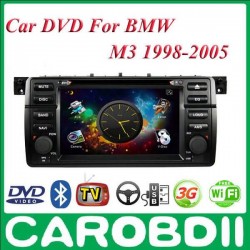 1din Android For BMW M3 1998-2005 With TV/3G/GPS//Radio Car DVD GPS M3 For BMW DVD Car Player Android
