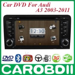 1din Android For Audi A3 2003-2011 With TV/3G/GPS//Radio Car DVD GPS A3 For Audi DVD Car Player Android