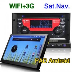 2 din 7 inch HD car dvd player CAR PC BT TV+ 3G GPS Android 2.3 PAD MID OTG Car Audio stereo KS777 from UK DPD
