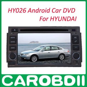 Buy 2 din Android Car DVD For HYUNDAI AZERA 2005-2011 With TV/3G/GPS/ Car DVD GPS AZERA For HYUNDAI Android DVD Car Player online