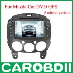2 din Android Car DVD For MAZDA 2 With TV/3G/GPS//radio Car DVD GPS For MAZDA 2 Android DVD Car Player 2010-