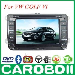 2013 2 din Android Car DVD For VW GOLF VI With TV/3G/GPS/ Car DVD GPS GOLF VI For VW Android Car DVD Player