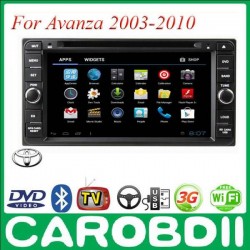 1din Android For Toyota Avanza 2003-2010 Car DVD Player With TV/3G/GPS/ Car DVD GPS Avanza For Toyota DVD Car Android