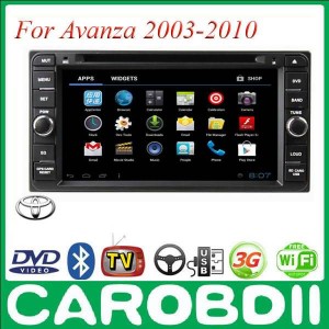 Buy 1din Android For Toyota Avanza 2003-2010 Car DVD Player With TV/3G/GPS/ Car DVD GPS Avanza For Toyota DVD Car Android online