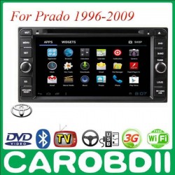 1din Android For Toyota Prado 1996-2009 Car DVD Player With TV/3G/GPS/ Car DVD GPS Avanza For Toyota DVD Car Android