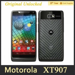 XT907 Original Motorola DROID RAZR M XT907 Android PHone 4.3 inch 8MP GPS Dual Core 8GB ROM Refurbished