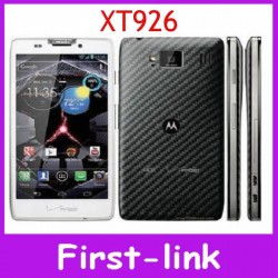 XT926 Original Unlocked mobile Refurbished Motorola Droid Razr HD phone 3G 8.0MP Camera 4.7 inches GPS