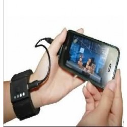 Wrist Band Portable Battery Pack For Portable Electronics