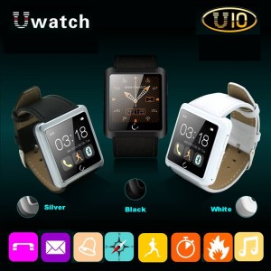 Buy U10 Bluetooth Smart Watch WristWatch Sync Phone Call SMS E-compass Pedometer Anti-lost Sleep Monitoring with Leather Strap online