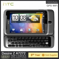 100% Original HTC Desire Z A7272 phone 3G 3.7"inch GPS 5MP Camera Support Russian Spanish