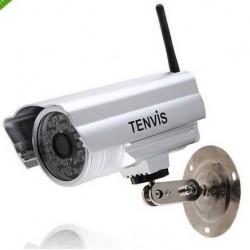 10pcs/lot Tenvis Wireless IP Camera Outdoor Waterproof Nightvision IR Network Security