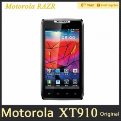 XT910 Original Unlock Motorola RAZR XT910 MAXX Android Phone Dual core 1GB RAM 16GB ROM 8MP Camera GPS 3G Refurbished Phone