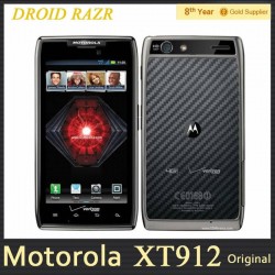 XT912 MAXX Original Unlocked Motorola Droid Razr XT912 3G 4G 8MP 16GB ROM 4.3inch Refurbished Android