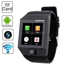ZGPAX SWT-S5 Android 4.0 Smart Phone Watch with 1.54 inch Display /Camera,MTK6577 Dual Core CPU, RAM: 512MB ROM:4GB