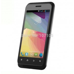 Buy ZTE V889S 4.0 Inch Dual SIM Dual Core 1.2GHz MT6577 Android 4.1 3.2MP Camera 512MP+ 4GB Smart Phone Black Color online