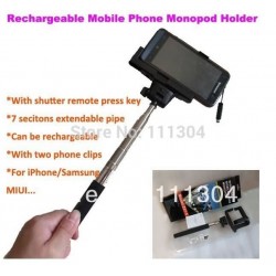 Z07-5 Bluetooth Wireless Monopod Handheld Holder for Over ios 4.0 / android 3.0 Cradle Bracket