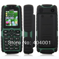 xiaocai x6 phone Waterproof dustproof shockproof MTK6250D 5000mAh Power Bank flashlight 0.3MP bluetooth FM LN