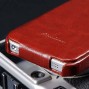 Buy 10pc HK Post, Crazy horse Retro Luxury Flip Case for iphone 5 5S 5G PU Leather Cover Fashion Logo for iphone5 6colors HLC008 online