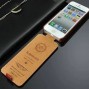 Buy Vintage PU Leather Case for iPhone 5 5S 5G Luxury Phone Bag Flip Style with FASHION Logo Ultrathin Drop Ship online